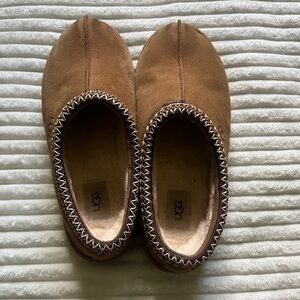UGG Chestnut Suede Cozy Slip-Ons